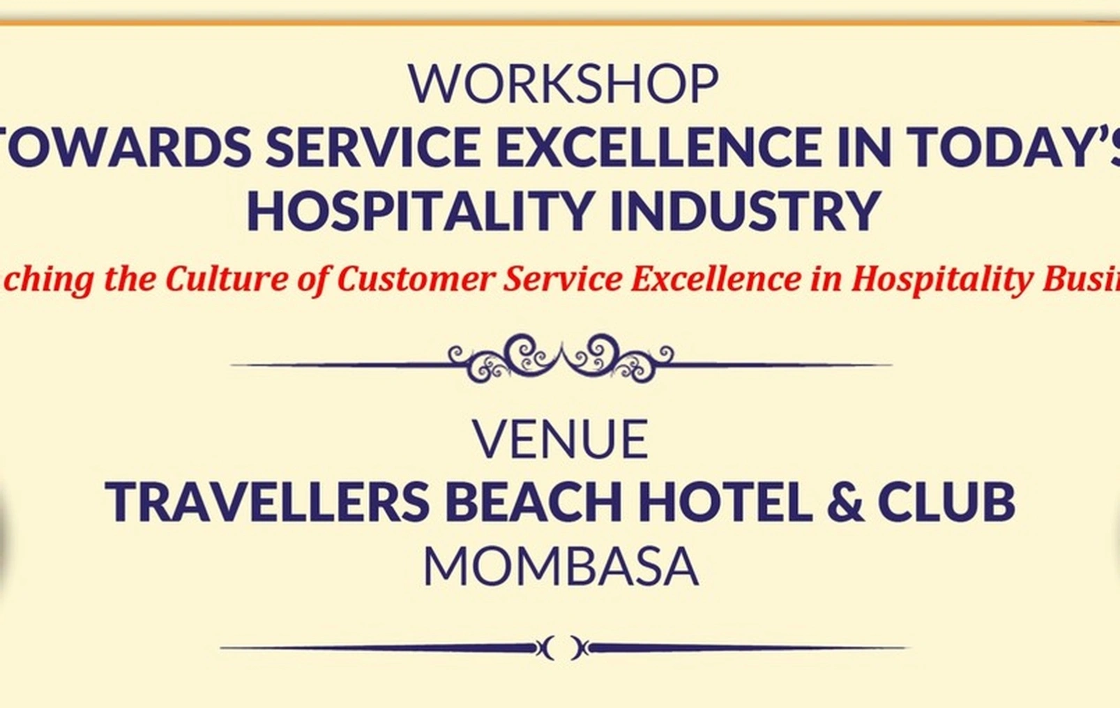 Service excellence workshop session